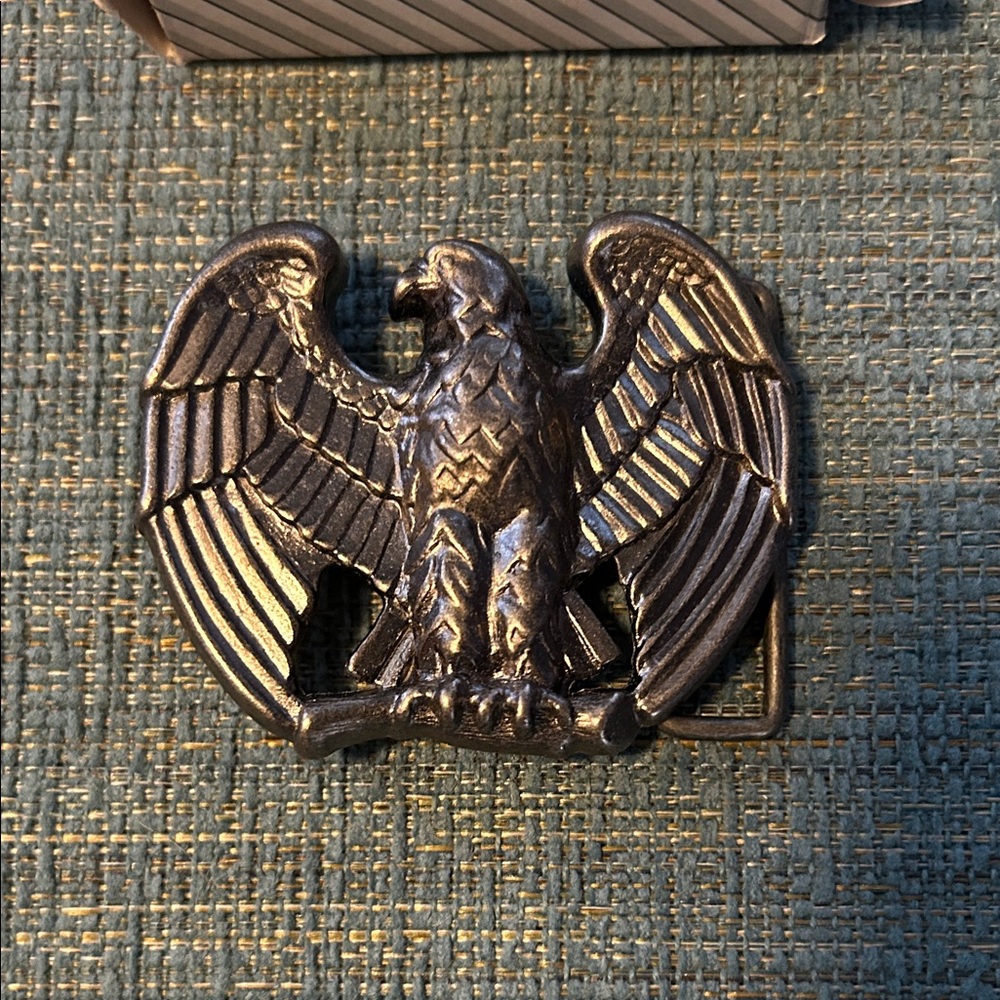 Avon Majestic Silver Eagle Belt Buckle